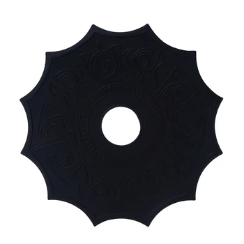

Smoking Dogo New Arrival Aluminum Big Hookah Tray Diameter 24.5cm Inner Hole Diameter 4.5cm Hookah Tray