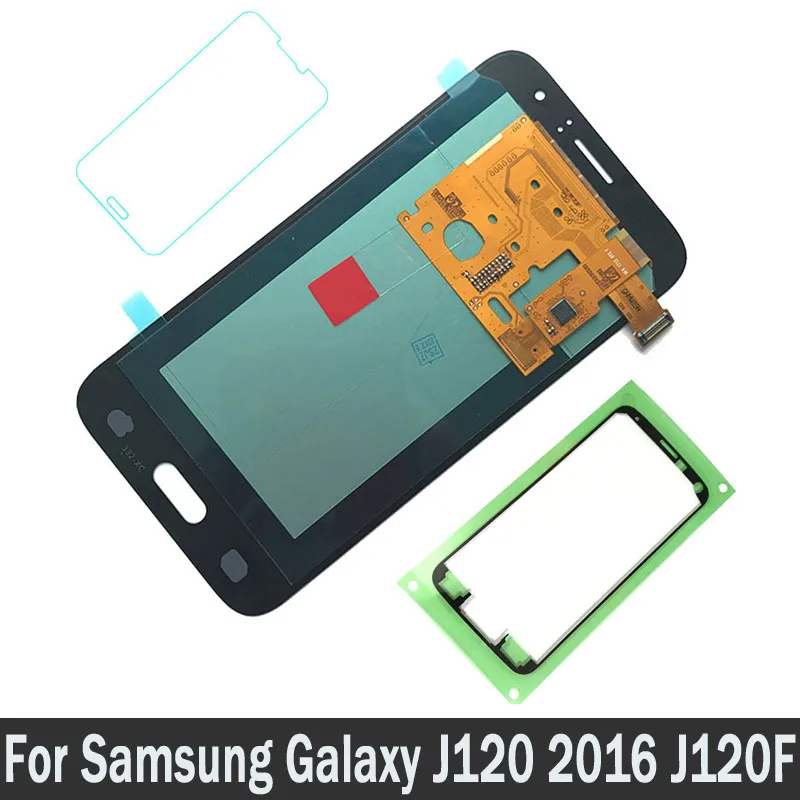 Новый Super AMOLED ЖК дисплей s 4 5 для Samsung Galaxy J1 J120F J120DS J120G J120M J120H J120 Экран Дисплей с
