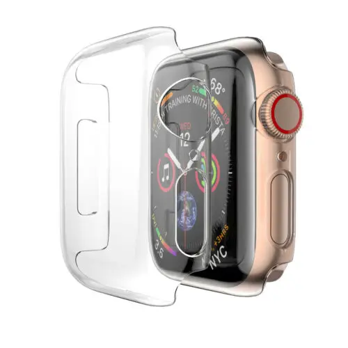Apple Watch Series 4 полный Защитный чехол& Экран защитное покрытие для наручных часов iWatch, 40/44 мм - Цвет: please note the size