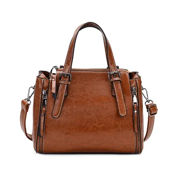 

Brand Women Leather Handbags High Quality summer Casual Female Bags Lady Large Tote Bag Female 2019 red Retro Pu Shoulder Bags