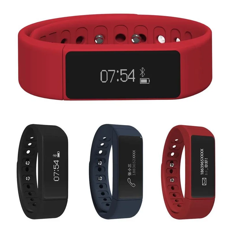 YUNTAB Original i5 Plus Smart Wristband Bluetooth 4 0 Waterproof Sleep Monitor Smart Bracelet i5plus Smart