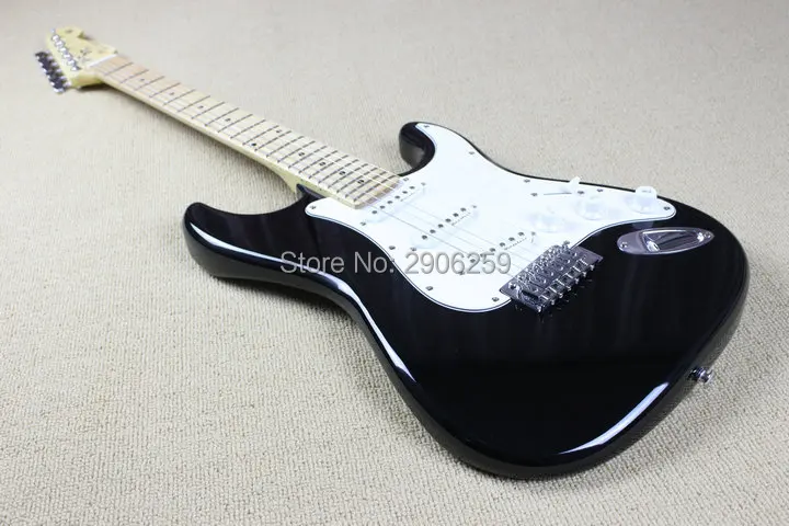 

classical black st electric guitar,factory direct free shipping