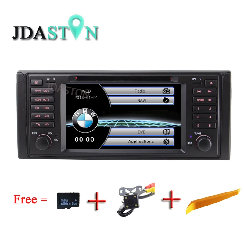 JDASTON Wince 6 0 HD Touch screen 7 inch font b car b font dvd radio