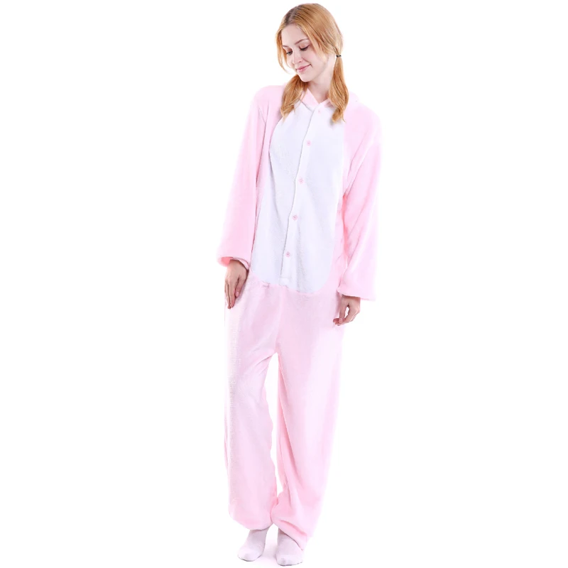 Winter-Warm-Adult-Animal-Pig-Pajamas-Flannel-Cartoon-Sleepwear-Home-clothing-For-Women-Men-Onesie-Pig (4)
