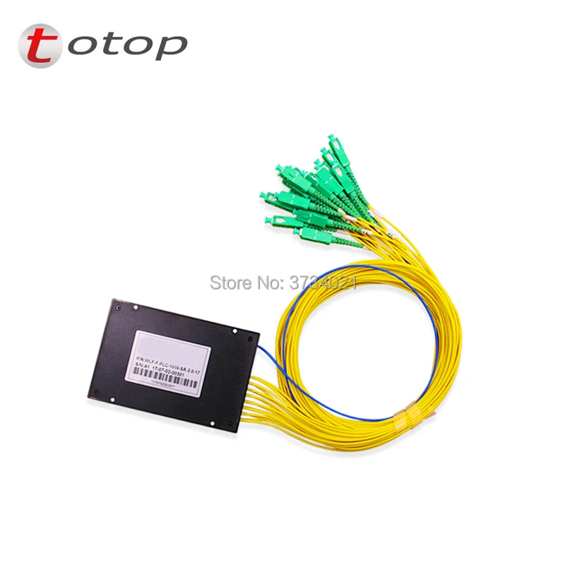 

ABS SC APC 1x16 PLC Fiber optical splitter single mode with FTTH optic splitter box FBT Optical Couple