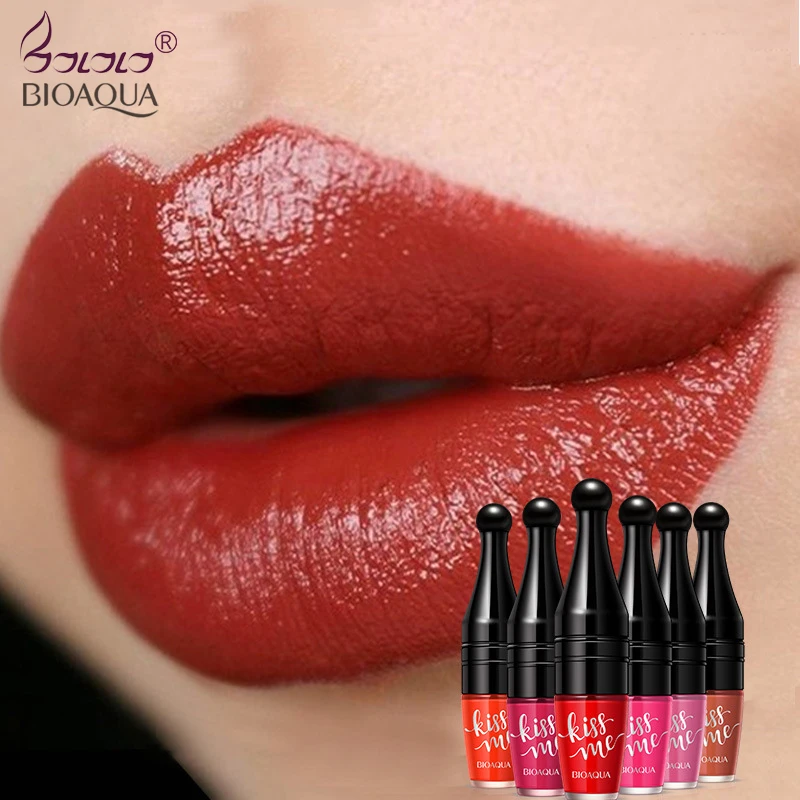 

BIOAQUA Make Up Waterproof Lipstick Long Lasting Liquid Matte Lipstick Kit Lip Gloss Cosmetics Lipgloss Lip Makeup