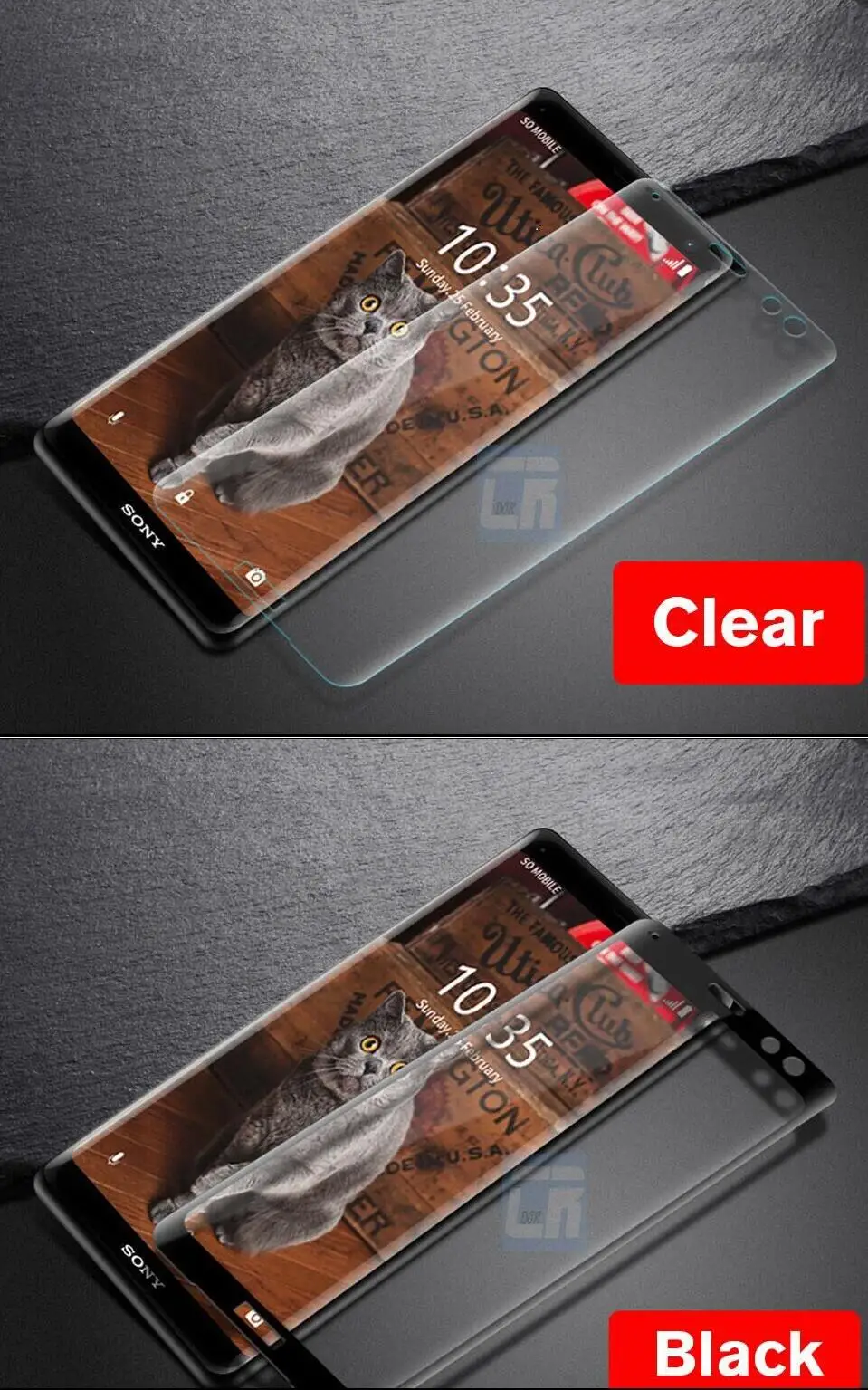 3D полное покрытие закаленное стекло для sony Xperia 10 10 Plus XZ4 XZ3 XZ2 XZ1 XZ Премиум компактная Защитная пленка для экрана Защитная пленка