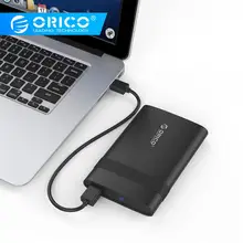 ORICO 2538U3 2,5 дюймов без инструмента USB3.0 корпус жесткого диска USB3.0 A к Micro B SATA 2 ТБ HDD корпус высокоскоростной передачи резервного копирования коробка