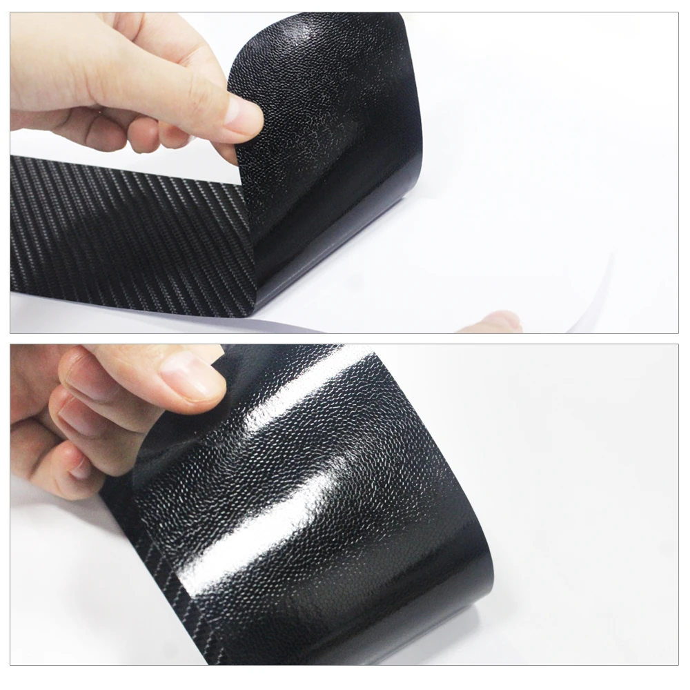 Vinílicos para Porta de Carro Bem-vinil para Pedal de Porta Proteção em Fibra de Carbono Acessórios para Carro Peças de Pçs Adesivos Volkswagen Touran vw 4 8 Automóveis e motos