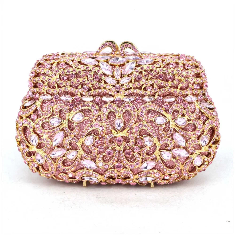 Yellow Plain Suede Wedding Ladies Party Evening Clutch Hand Bag 