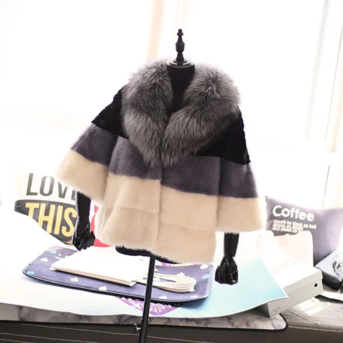 Chauve Manches Spéciale Coréen Bien De Daim Produits Court souris En Manteau Offre Modèles 2018 Renard Vison Féminins Col Nouveaux Fourrure Rangé RB1wqxqIt