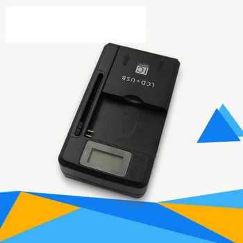 

Universal Digital LCD Phone Battery Charger For Mobile Phone Battery Digital Camera Video With USB Port US EU Plug