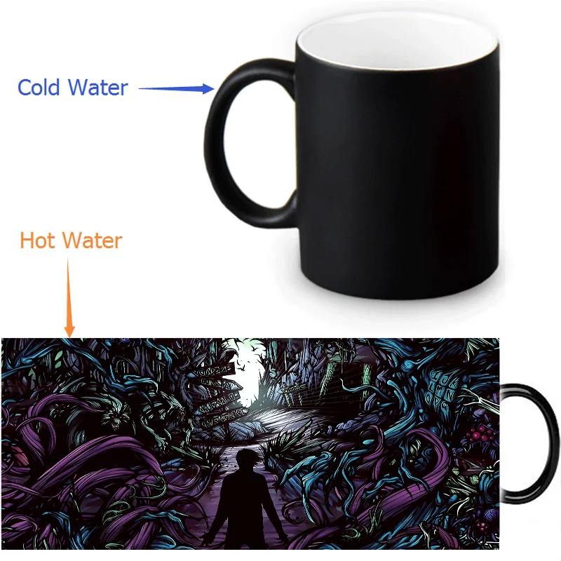 A Day To Remember Mugs Heat Changing Color Tea Mug