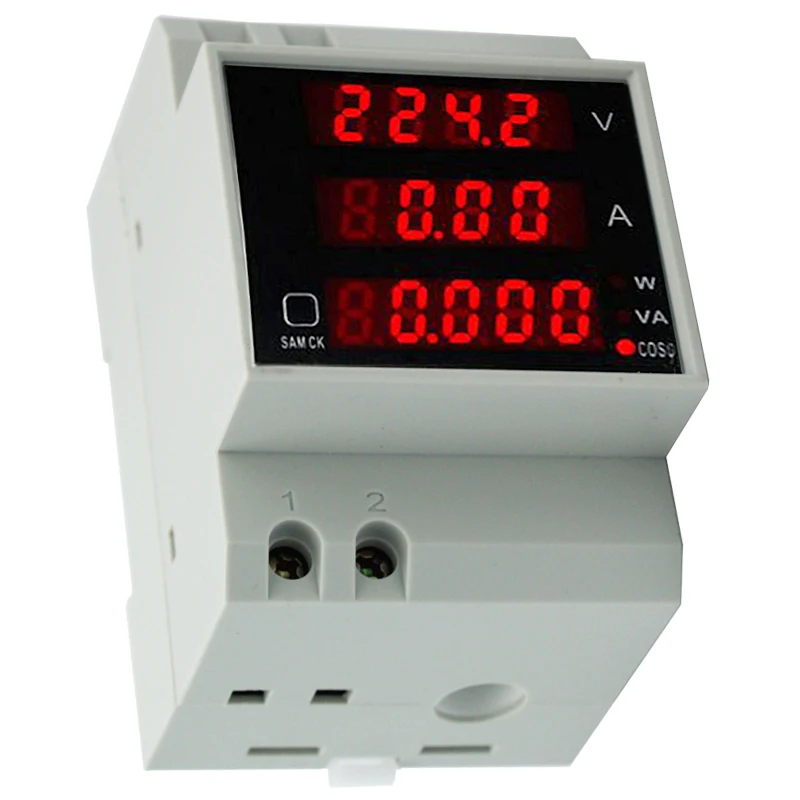 

D52-2048 AC 80-300V 100A LCD Digital Multi-Functional Meter Voltmeter Ammeter voltage current tester power test tool 40% off