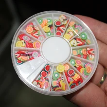 Случайная отправка товаров приблизительно равная 150/1 коробка для ногтей Южная лезвие резка мультфильм цветной дизайн ногтей украшения ногтей