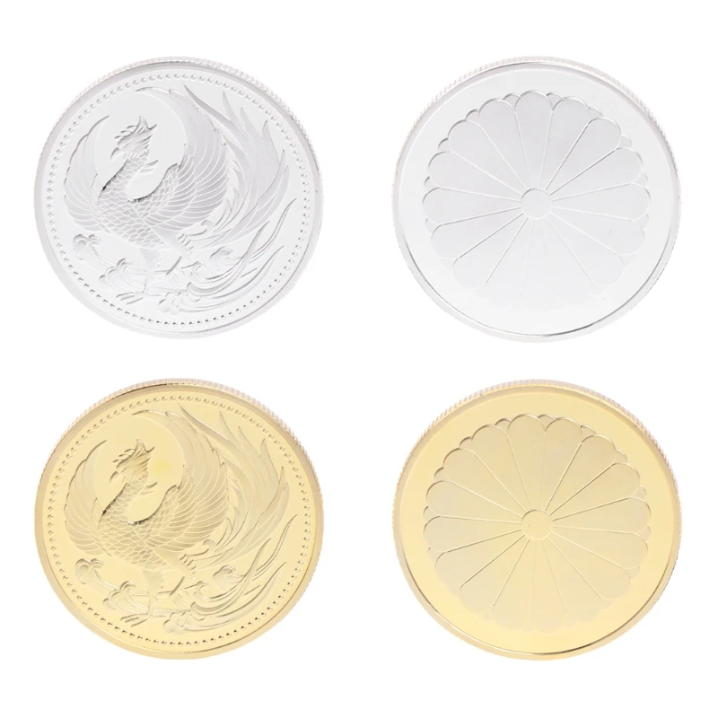 2018 Новый Юбилейная монета Япония Феникс Золото Серебро коллекция подарок сувенир ремесла книги по искусству #20/28L