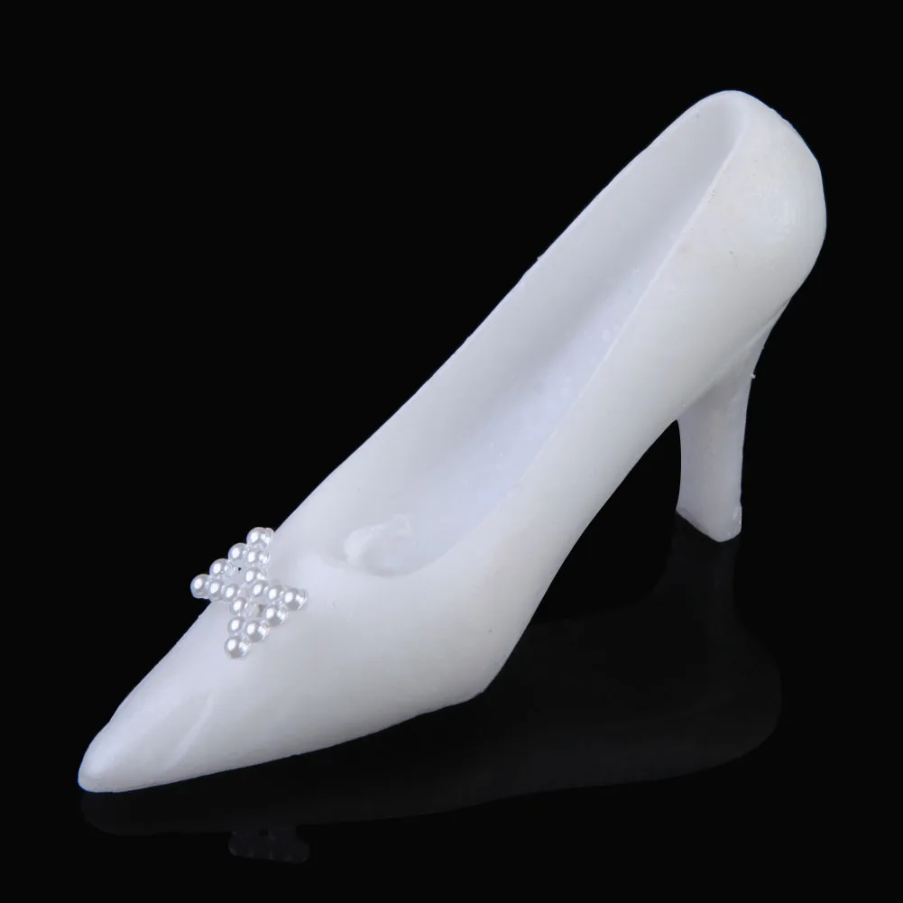 High Heeled Shoes Candle Gum Resin Bridal Party Wedding Home Decoration