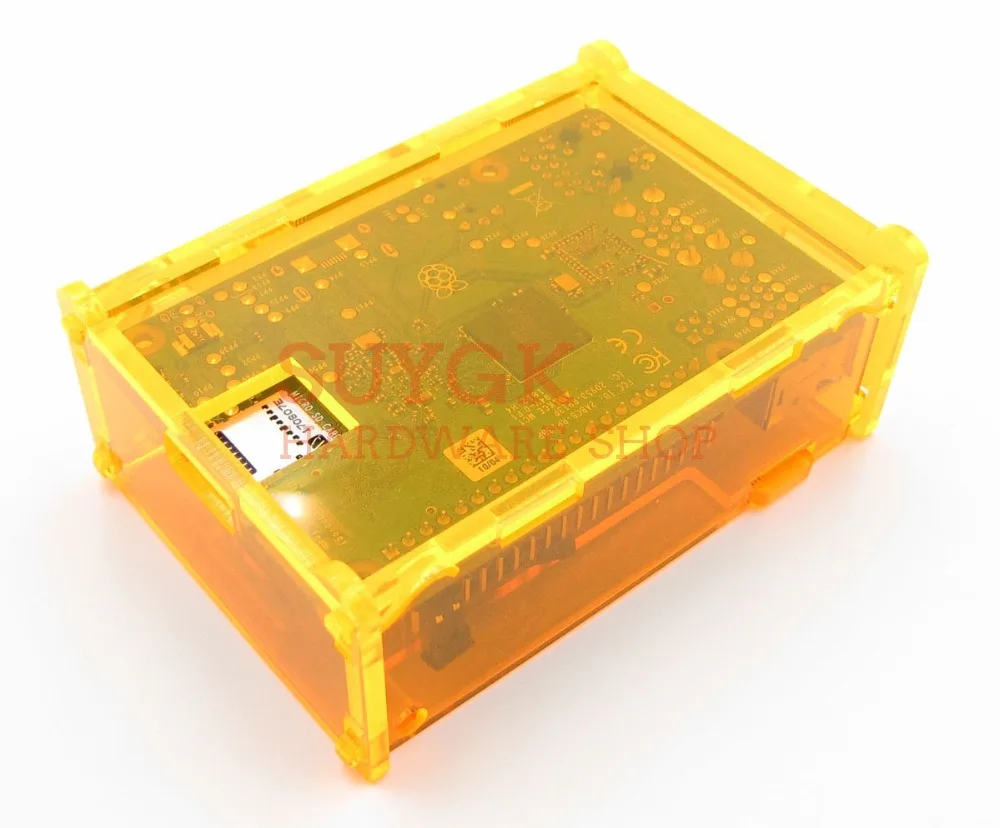 Внешний прозрачный акриловый чехол для Raspberry PI 2 PI3 Model B 3B|Аксессуары