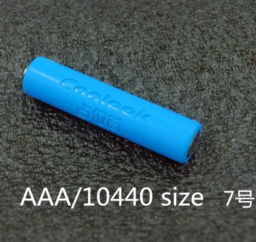 Пустышка ячейка пространство занятие 0V ложная батарея не реальная батарея без напряжения и питания - Цвет: AAA 10440