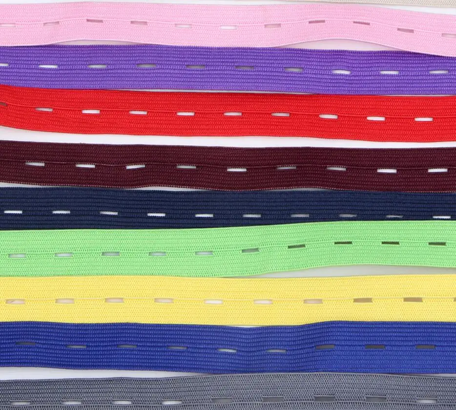 8-10 метров резинки для беременных женщин регулируемые кнопки отверстие вязать резинки ленты шнур Детская одежда аксессуары