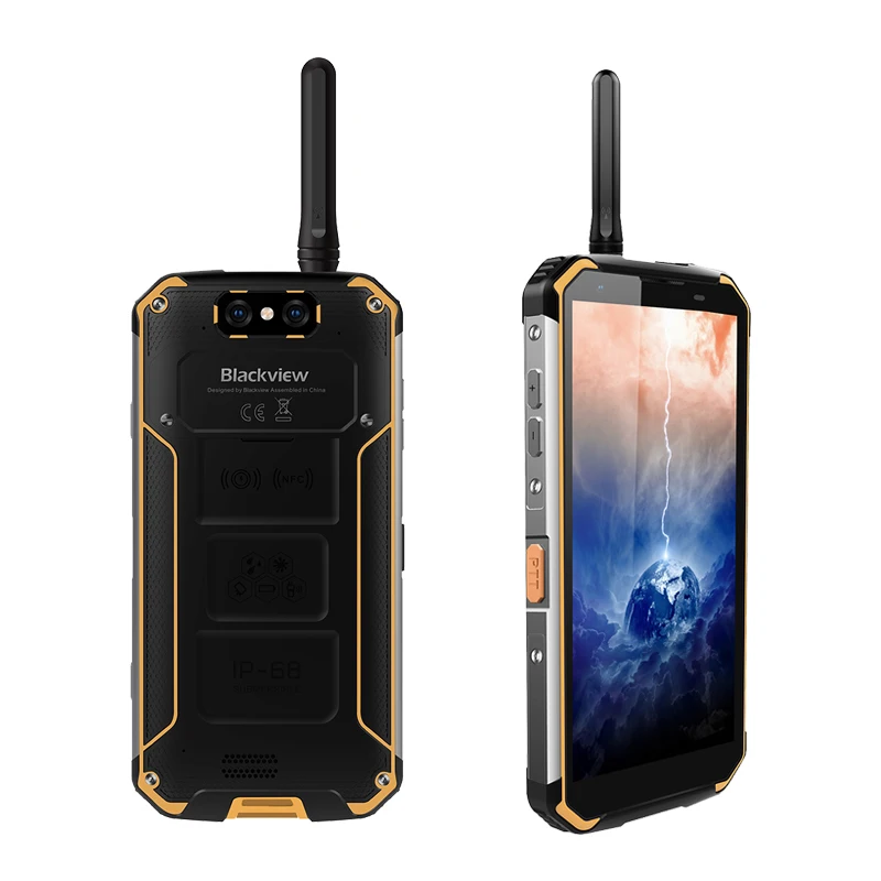 Blackview BV9500 Pro Водонепроницаемый Walkie Talkie смартфон 10000 мАч 5," 18:9 Восьмиядерный MTK6763T 6 ГБ+ 128 Гб NFC Беспроводная зарядка