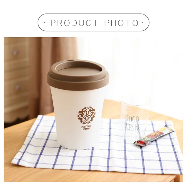 Coffee Cup Wastebasket –