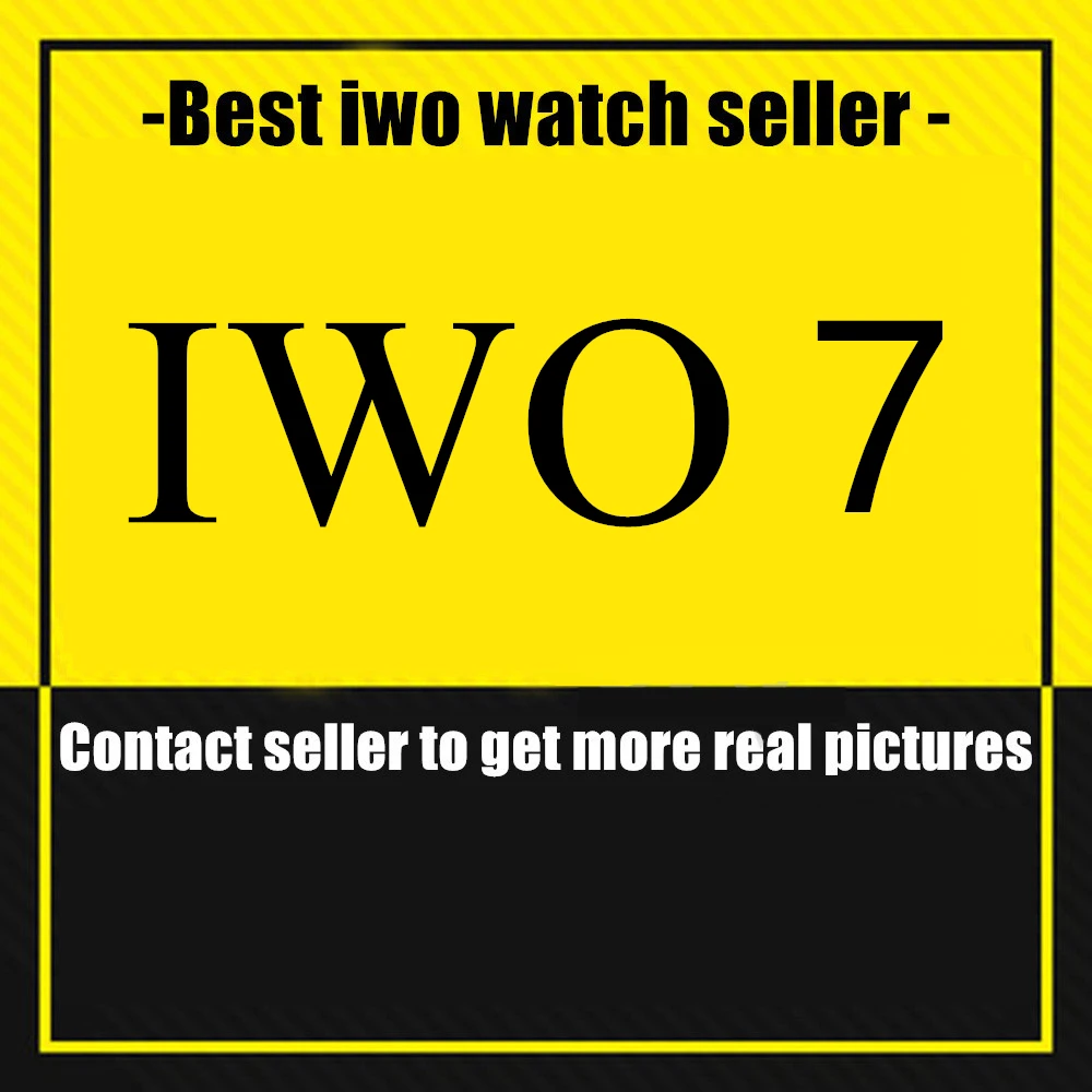 

DEHWSG Bluetooth Smart Watch 1:1 IWO 7 42mm Smartwatch Red Button Matte Case For Apple iOS Android Xiaomi Watch IWO 5 6 Upgrade