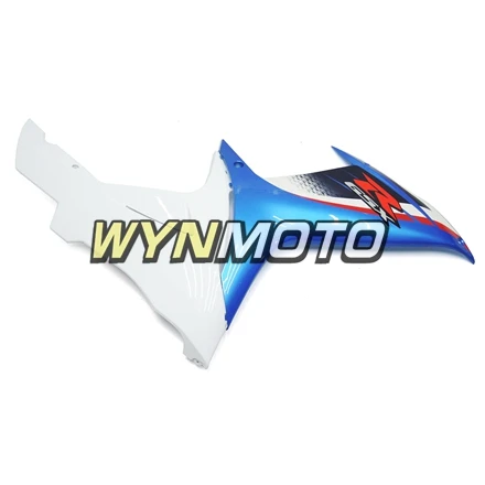 Выполните обтекатели комплект для GSXR600 750 2011-, 11, 12, 13, 14, 15, 16 лет K11 впрыск АБС пластмасса Обтекатели для кузова рамы Белого цвета Blu