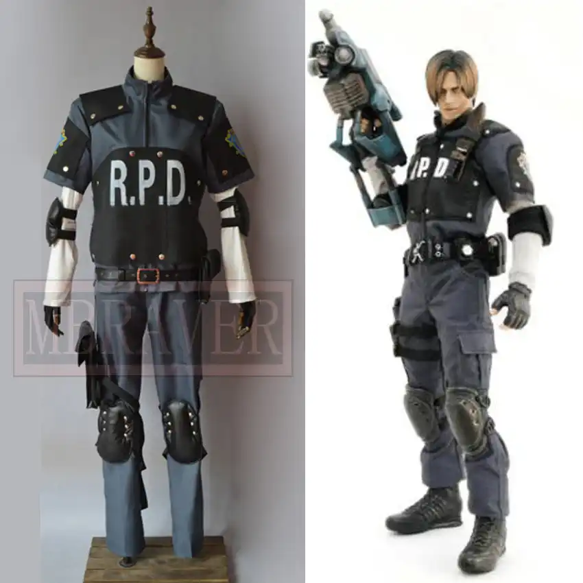 レオンスコットケネディコスプレcosコスプレ衣装ハロウィン制服衣装カスタム任意のサイズ Game Costumes Aliexpress