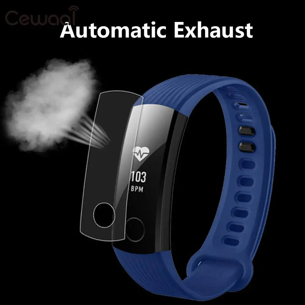 

2x TPU Clear Thin Explosion Proof Soft Screen Protector For Huawei Honor Band 3