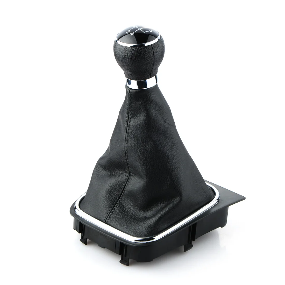 

Car Gear Shift Stick Gaiter Boot Dust Cover for Golf MK5 MK6 #1