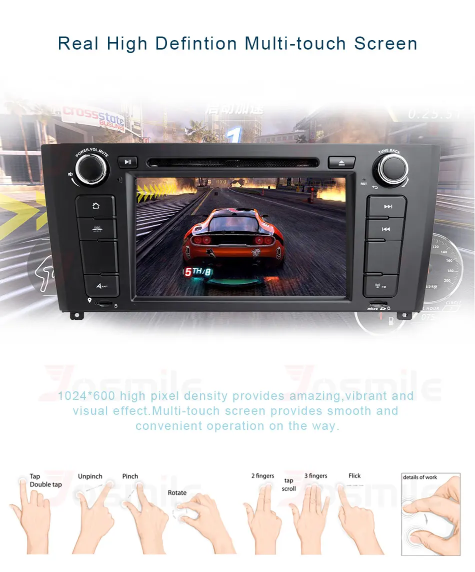 Discount Android 8.1 Car DVD Player For BMW E81 E82 E88 2004-2011 1 Series 120 Multimedia Radio GPS Navigation Wifi Mirrorlink OBD DVR SD 6