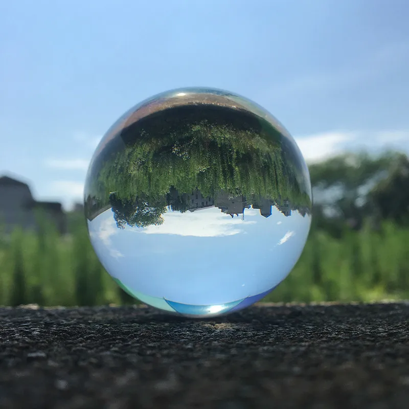 Natural Quartz Clear Magic Crystal Healing Ball Sphere 40mm 60mm 80mm 100mm