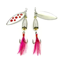 HENGJIA 1pcs Spoon Fishing Lure 8cm 13g Hard Fishing Spoon Lure Metal Jigging Lure Baits Spinner bait Fishing Tackle