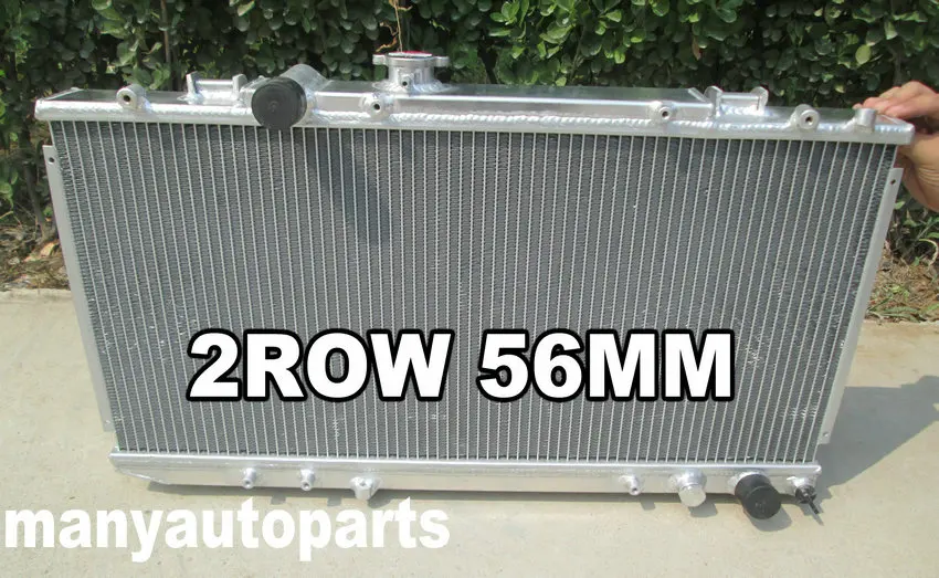 For 90-93 Toyota Celica GT GTS All Trac MT 2-Row Aluminum Radiator Replacement 