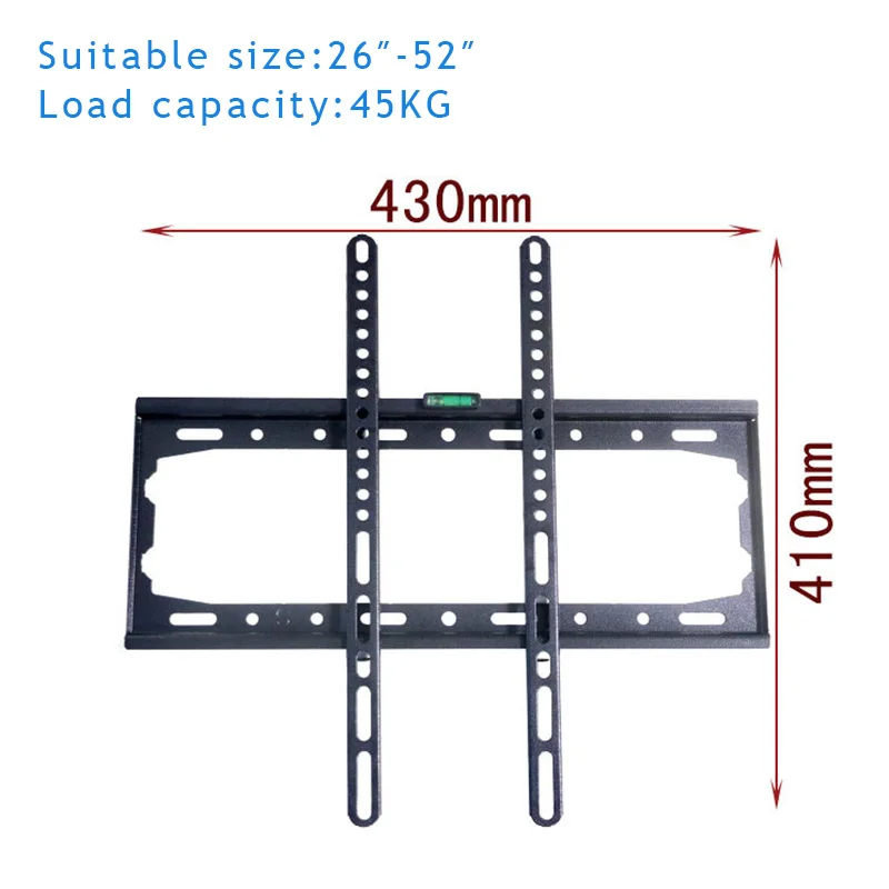 

Newest Universal Adjustable TV Mount Bracket Wall Hanging LED Falt Panel Plasma TV Set Holder Fit For 26-55 Inch LCD