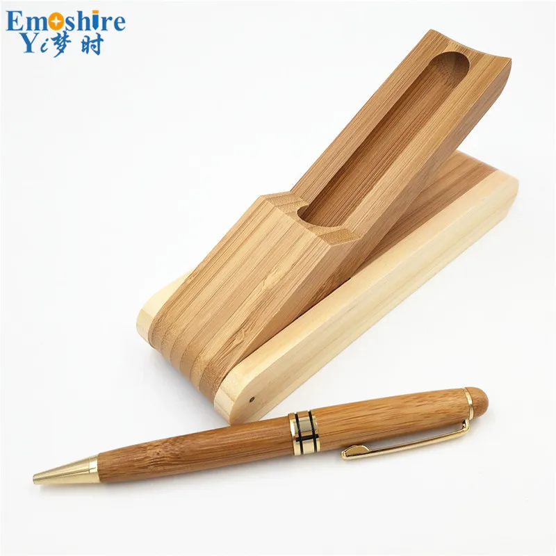 Emoshire Creative bamboo pen suit boutique environmental protection bamboo pencil box custom natural qualities spot 1 from (15)