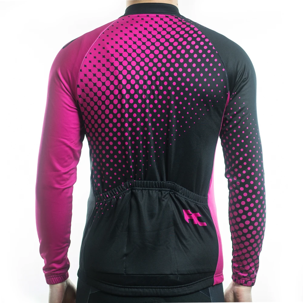 Ropa Ciclismo мужская теплая флисовая одежда с длинным рукавом для велоспорта Mtb зима