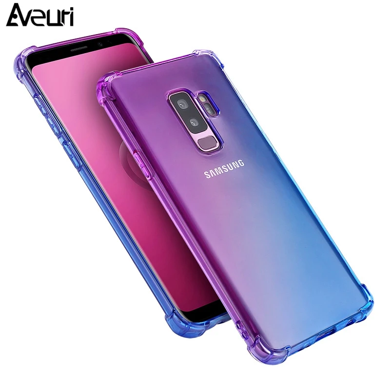 Мягкий ТПУ чехол для телефона Samsung Galaxy S9 Plus J8 A6 A8 A7 A9 2018 J4 J6 J2 J5 J7 Prime|Бамперы| |
