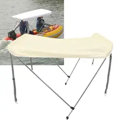 Новый надувная лодка Защита от солнца Shelter навес для лодки верхняя крышка палатка тенты дождь навес лодка Топ комплект гребные лодки