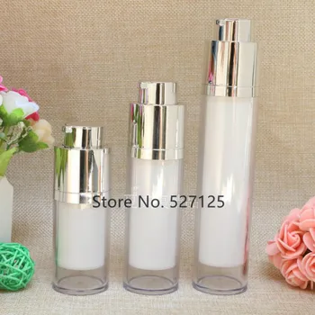 

15ml/30ml/50ml Empty Cosmetic Portable Treatment Pump Travel Airless Bottles,moisturizer/facial water/lotion container