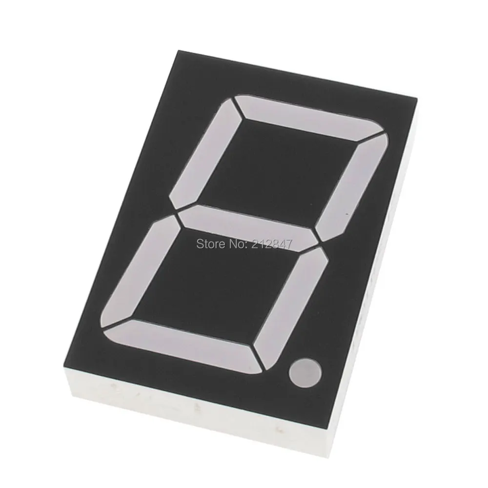 

56mm x 38mm 7 Segments 10 Terminals Red Light LED Numeric Display Digital Tube