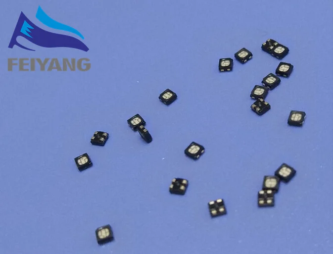 500 шт. светодиодный RGB SMD диоды 2121 для дисплей панели экран трубки Diod Диод