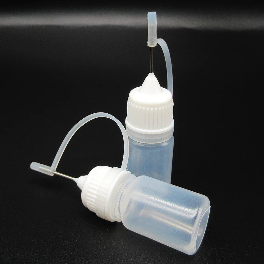 Mini Plastic Bottle 3ml Sample Bottle ,needle Tip Dropper Bottle With