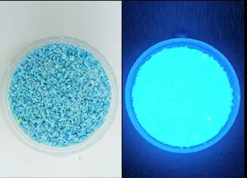 10 г 11 цветов DIY вечерние яркие люминесцентные супер люминесцентные частицы люминесцентный яркий диван светильник вечерние украшения - Цвет: Синий