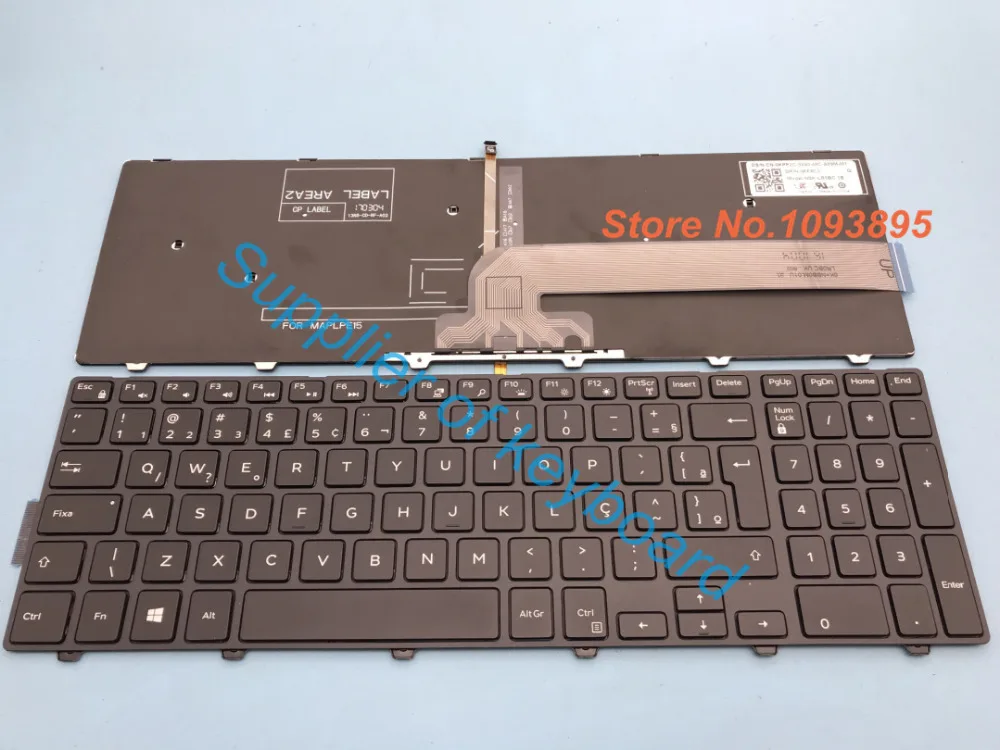 Новая Бразильская португальский клавиатура для Dell Inspiron 5548 5551 5555 5558 бразильская