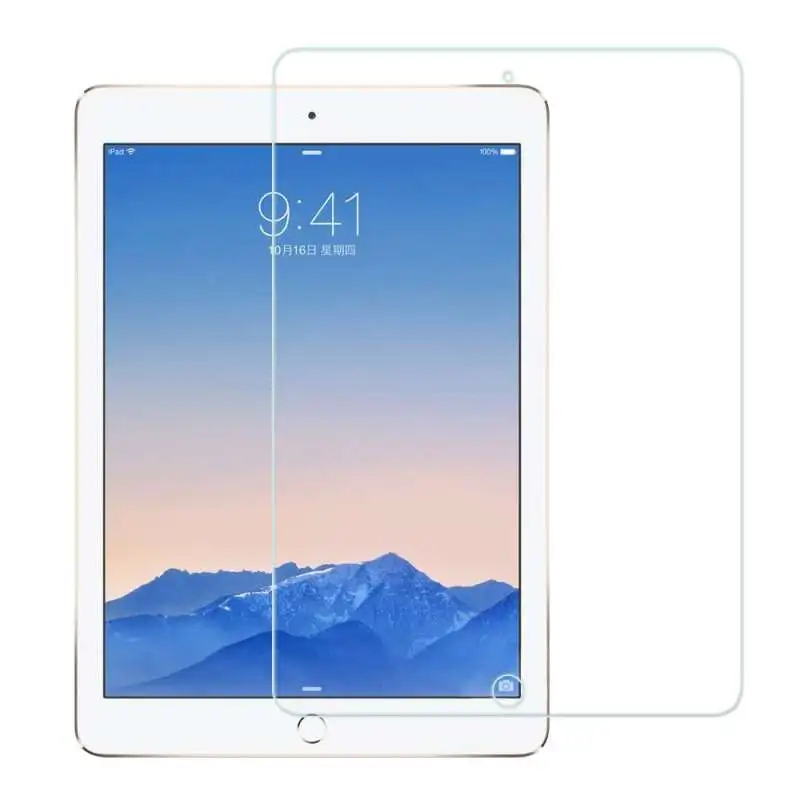 Закаленное стекло 9H HD для Apple iPad 9 7 2018 2017 Защитная пленка 5 / 6 Air 2 pro 7|Защитные экраны