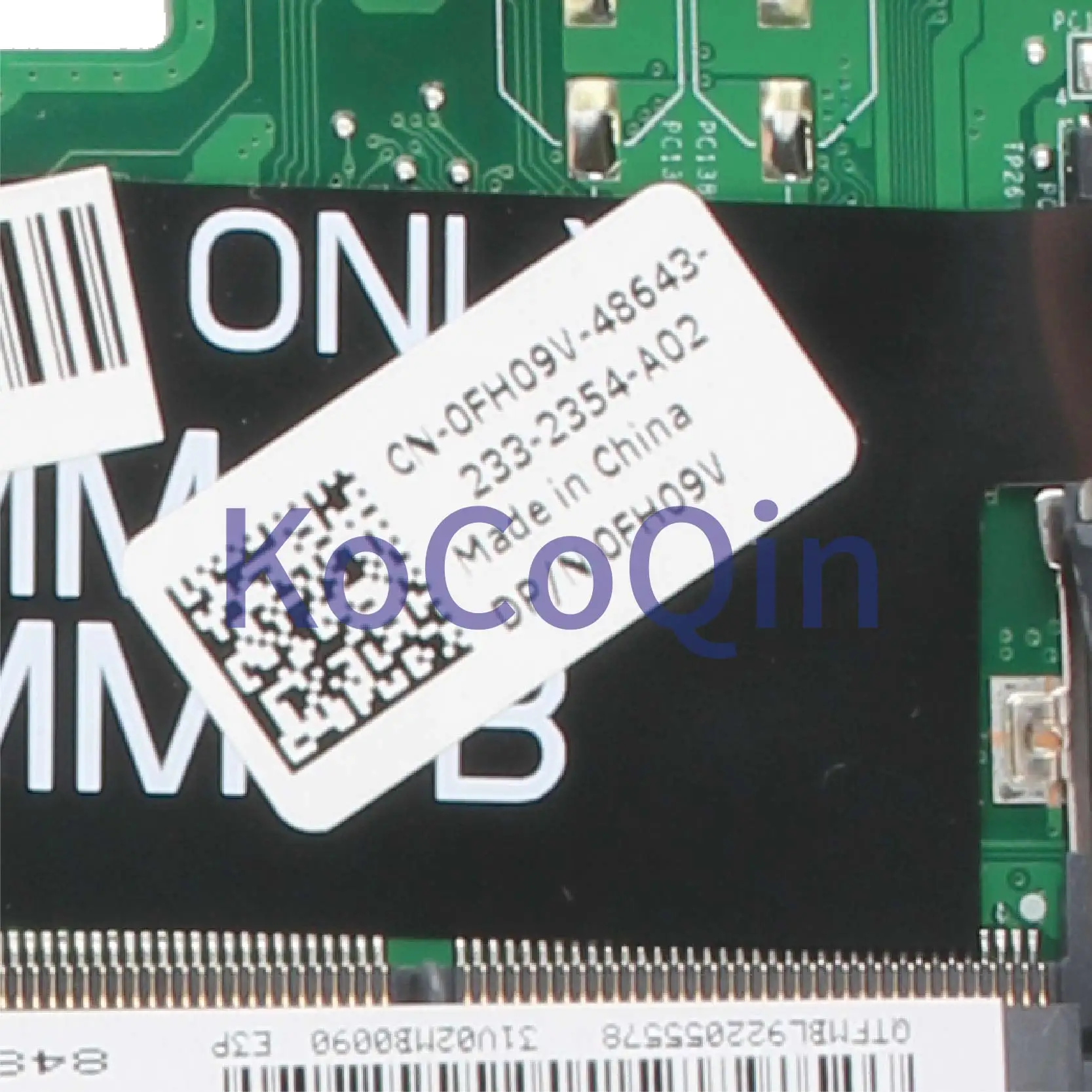 KoCoQin Laptop motherboard For DELL Inspiron 14R