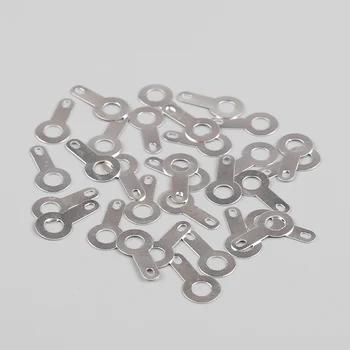 

1000pcs 4.2 Inserts Plug Spring Terminal PCB Solder lug type thickness 0.3mm Copper washer, PCB welding sheet