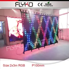 Горячая Распродажа свет гибкий p10 светодиодный экран для сцены задняя крышка с заводская цена